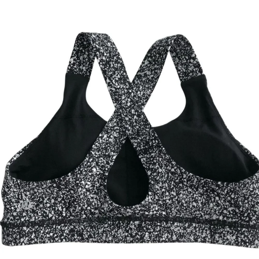 Lululemon All Sport Bra Splatter Reflective